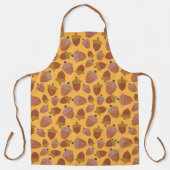 Tablier Automne Automne Brown Acorns Harvest Gold (Recto)