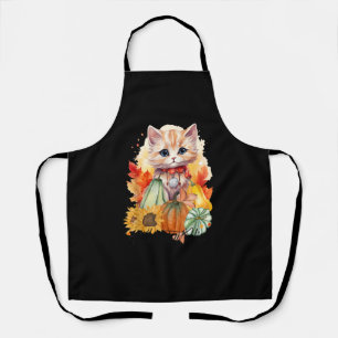 Tablier Automne Chat C’est l’automne Y’tous les Citrouille