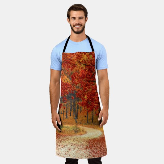 Tablier automne dans la forêt (Porté)