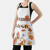 Tablier Automne Goûter Automne Harvest Apron avec Café & M (Insitu)