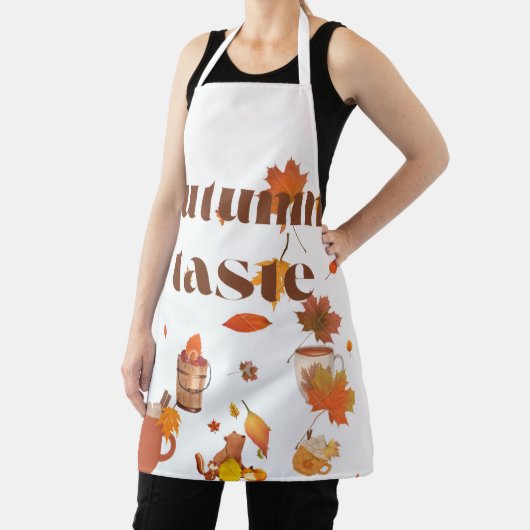 Tablier Automne Goûter Automne Harvest Apron avec Café & M (Insitu)