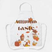 Tablier Automne Goûter Automne Harvest Apron avec Café & M (Recto)