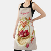 Tablier Automne Panier de pomme Conception Cuisine personn (Insitu)