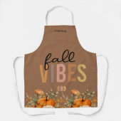 Tablier Automne Personnalisé (Recto)