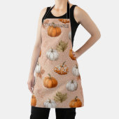 Tablier Automne Rustic Harvest - Citrouille et Feuille (Insitu)