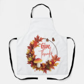 Tablier Automne Rustique Rendez Grâce (Recto)
