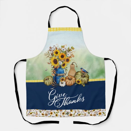 Tablier Automne Thanksgiving (Recto)