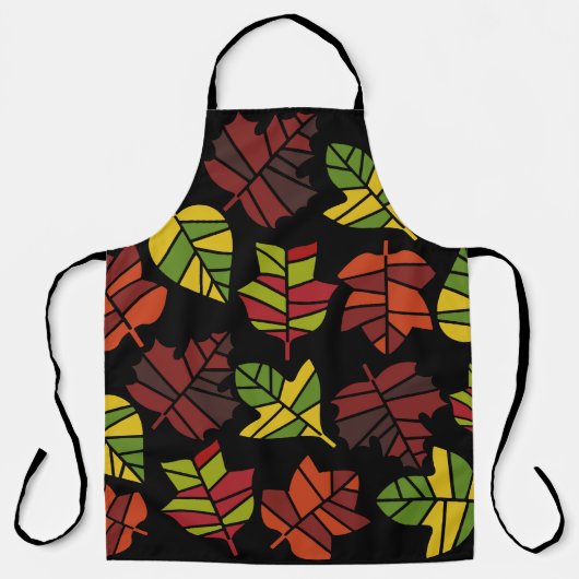 Tablier Automne Transition de la nature (Recto)