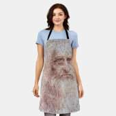 Tablier Autoportrait, Léonard de Vinci (Porté)