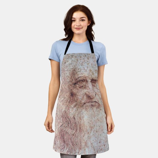 Tablier Autoportrait, Léonard de Vinci (Porté)