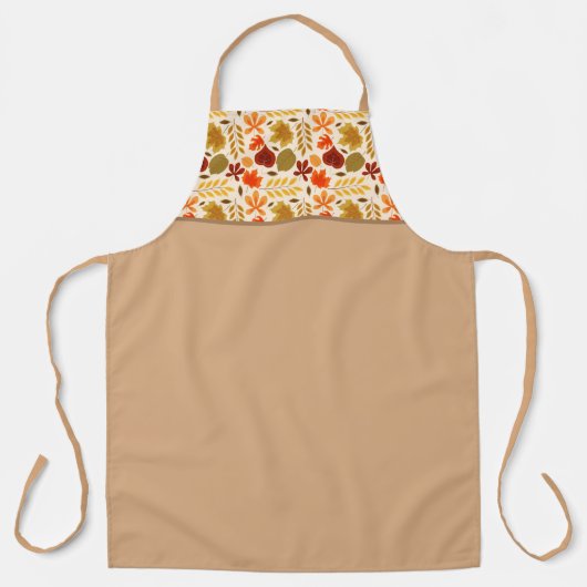 Tablier Autumn Leaves Apron (Recto)