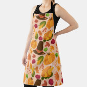Tablier Autumn seamless pattern, cute fall cartoon texture (Insitu)