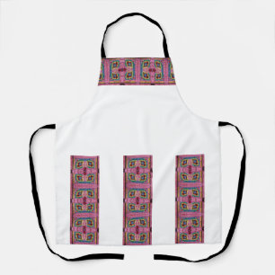 Tablier avec broderie de grand-mère