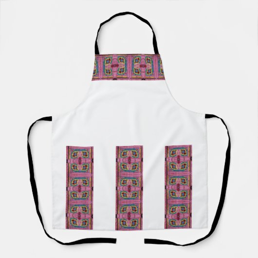 Tablier avec broderie de grand-mère (Recto)
