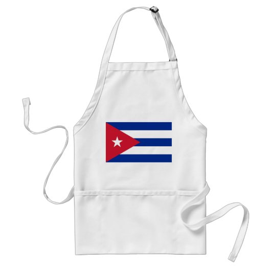 Tablier avec drapeau de Cuba (Devant)