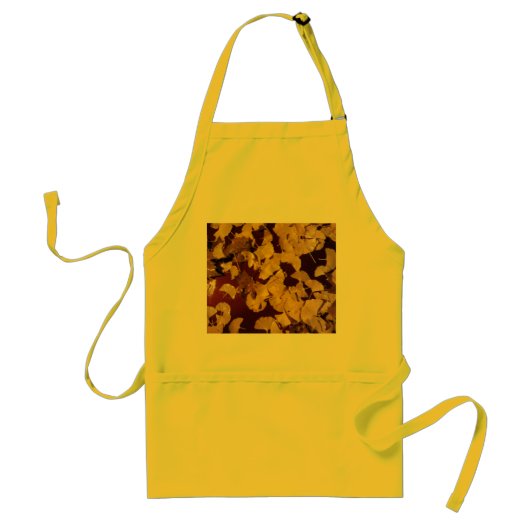 Tablier avec feuille jaune (Devant)