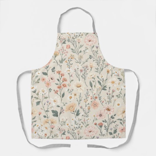 Tablier avec Fleur sauvage (Recto)