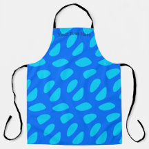 Tablier avec impression intégrale de motif d'ellip