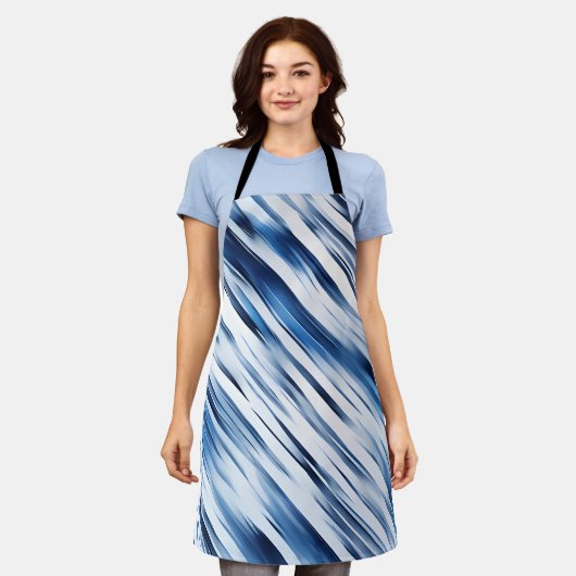 Tablier avec lignes découpées (Porté)