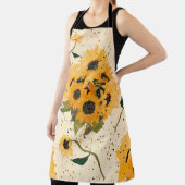 Tablier avec tournesol (Insitu)