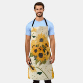 Tablier avec tournesol (Porté)