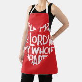 Tablier Avec tout mon coeur (Insitu)