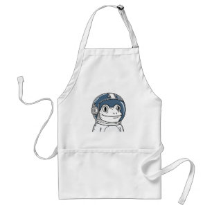 Tablier Aventure spatiale de la grenouille astronaute mign