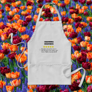 Tablier Avis de grand-mère 5 étoiles Adulte