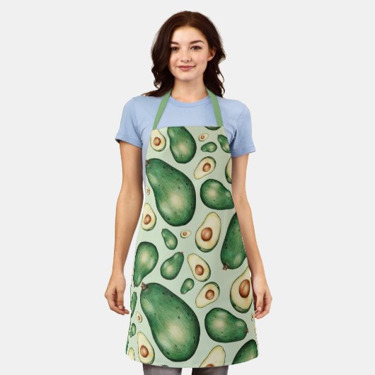 Tablier Avocado (Porté)