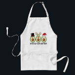 Tablier Avocado de Noël Frosty, Rudolph et Père Noël<br><div class="desc">Frosty,  Rudolph et Père Noël sont prêts à répandre la joie de Noël (et le guac !) dans ce design festif de vacances.</div>