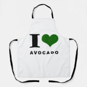 Tablier Avocado, j'adore l'avocat (Recto)