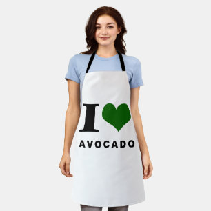 Tablier Avocado, j'adore l'avocat
