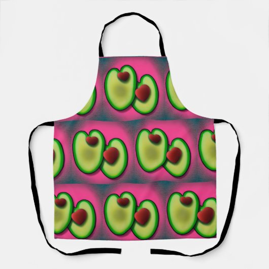Tablier Avocado Love (Recto)