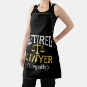 Tablier Avocat À La Retraite (Insitu)