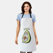 Tablier Avocat Cuteness (Porté)