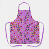 Tablier avoine, fruits et noix violet (Recto)