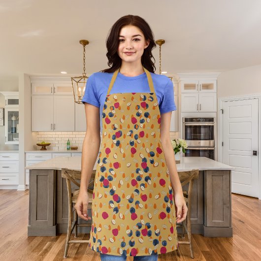 Tablier avoine, fruits et or noix