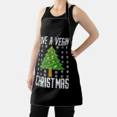 Tablier avoir des noël végétalien (Insitu)