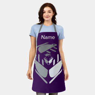 Tablier Avoir Une Coupe De Java PERSONNALISER Purple