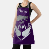 Tablier Avoir Une Coupe De Java PERSONNALISER Purple (Insitu)