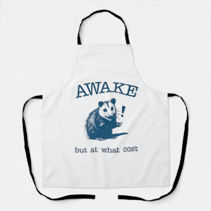 Tablier Awake Mais à quelle Côte Opposum Possum Retro