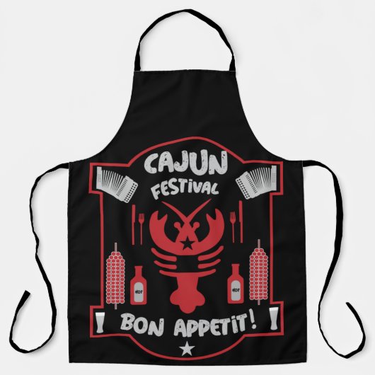 Tablier Awesome Cajun Cook (Recto)