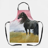 Tablier Awesome Horse (Recto)