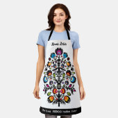 Tablier 🤩 Awesome polish Folk Wycinanki (Porté)