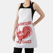 Tablier Awesome Rooster de sauce drôle (Insitu)