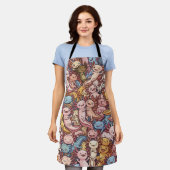 Tablier Axolotl Cuddle Crowd – Whimsical Smiles Everywhere (Porté)