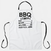 Tablier B B B Q Timer (Recto)