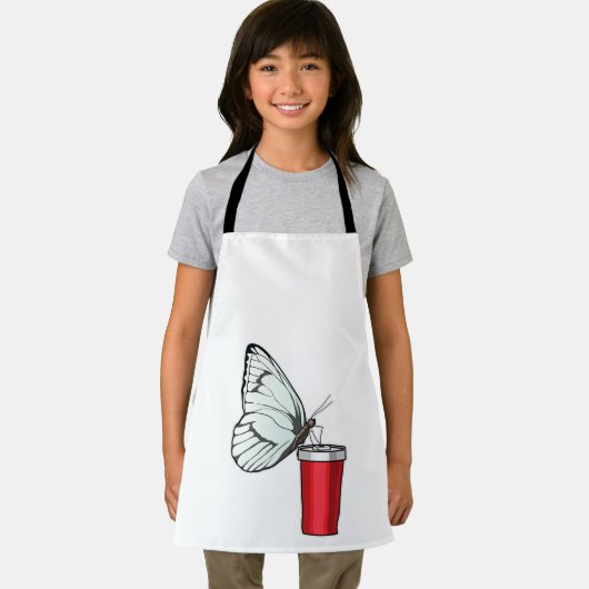 Tablier Babfly Drinking (Insitu)