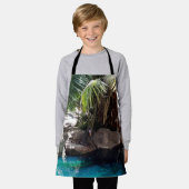 Tablier Baboon Dans Le Paradis, Enfants Plein Imprimé Tabl (Porté)