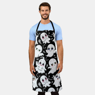 Tablier Baby Ghosts Éffrayant mignon Halloween humeur